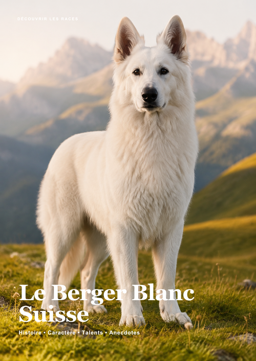 Découvre le Berger Blanc Suisse !